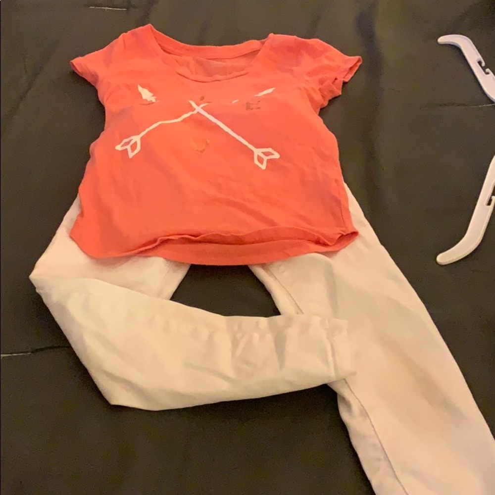 Girls top and pants